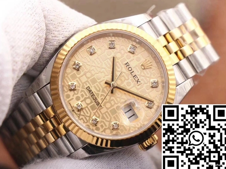 Dial Factory Datejust EW Champagne Rolex M126233-0033 0517